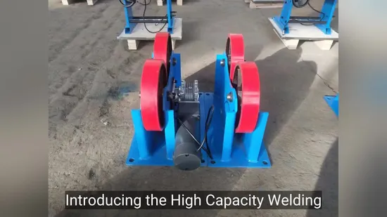 Heavy-Duty Welding Rotator Machine 40t/60t/80t for Industrial Use